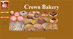 Desktop Screenshot of crownbakery.com